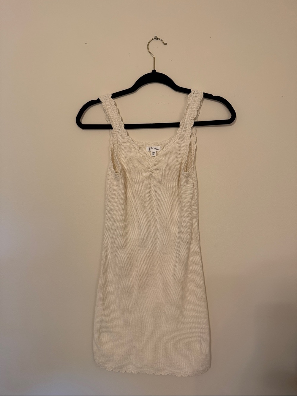 Girls Youth, Cat & Jack Cream Lace-Trim Sleepdress